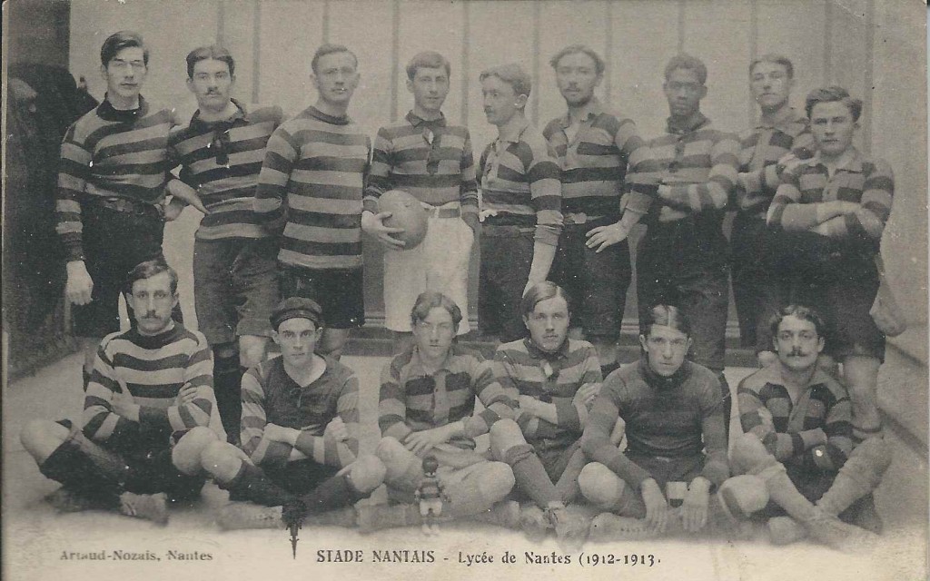 Nos Anciens au Stade Nantais Université Club (SNUC), équipe de rugby 1912-1913