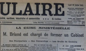 Le Populaire, 20 janvier 1913