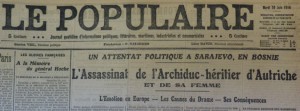 Le Populaire, 30 juin 1914