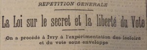 Le Populaire, 5 octobre 1913