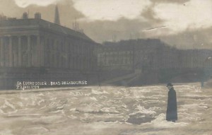La Loire gelée en 1914