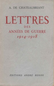 Châteaubriant Lettres de Guerre