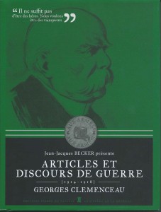 Clemenceau Articles et discours