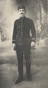 Le sous-lieutenant Albert Poumailloux en 1915