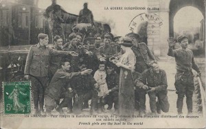 1914 Anglais à Nantes et nantaises
