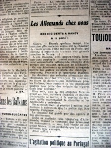 incident à nancy express de l'ouest